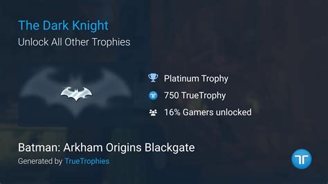 Circuit Breaker Trophy in Batman: Arkham Origins Blackgate